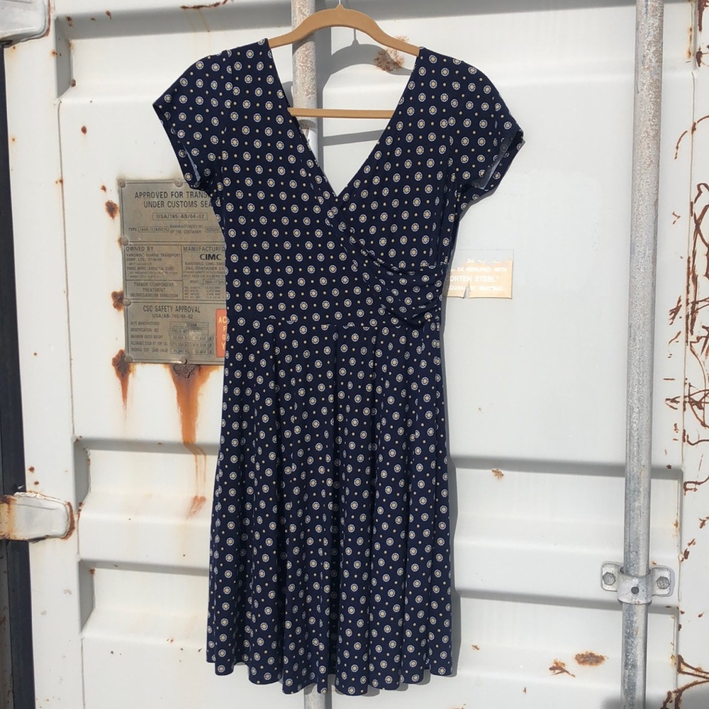 Kaileigh Azaria Blue dress